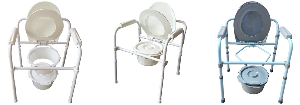 Foldable Commode Chair