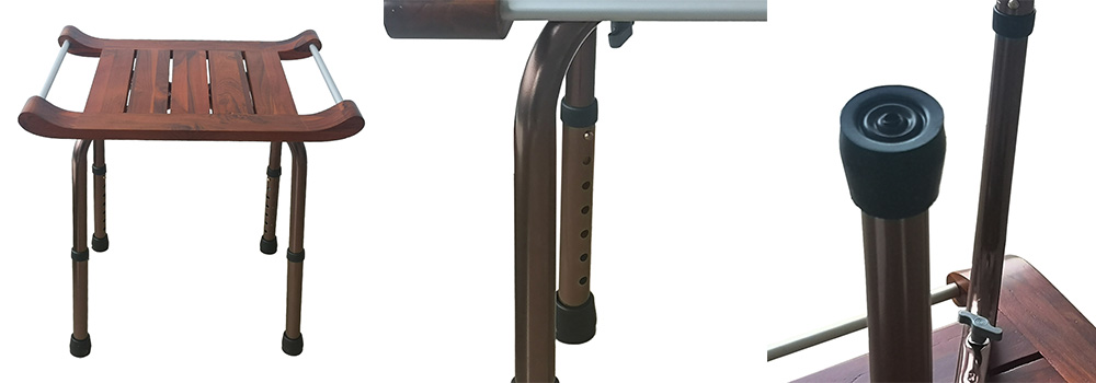 Wood Bath Shower Seat