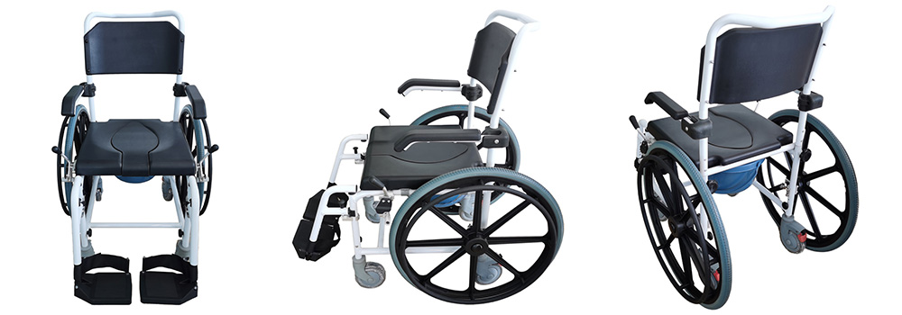 Etac Swift Mobil 24"-2 Self-propelled Shower Commode