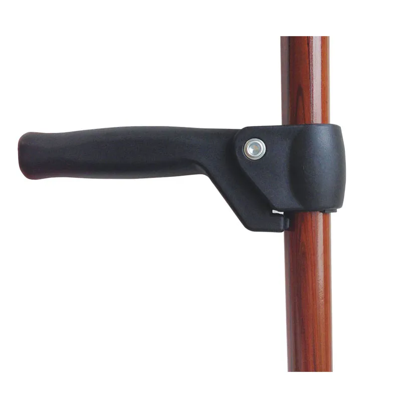 flip down cane handle