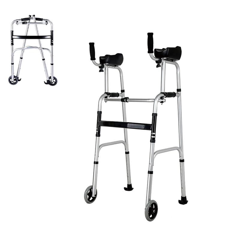 Andador leve com plataforma de antebraço