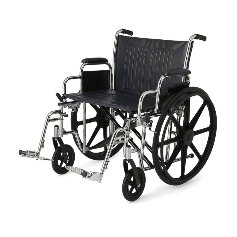 Heavy Duty Steel Wheelchair