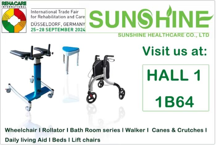 REHACARE - Sunshine's second exhibition this year! REHACARE - Sunshine's second exhibition this year!