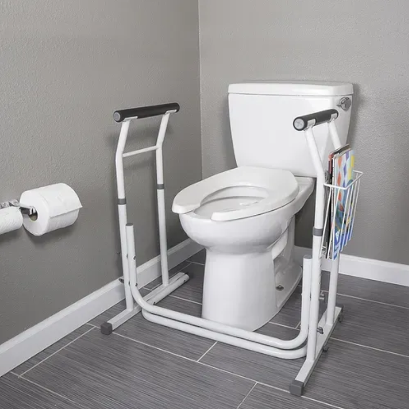 standing toilet safety rail