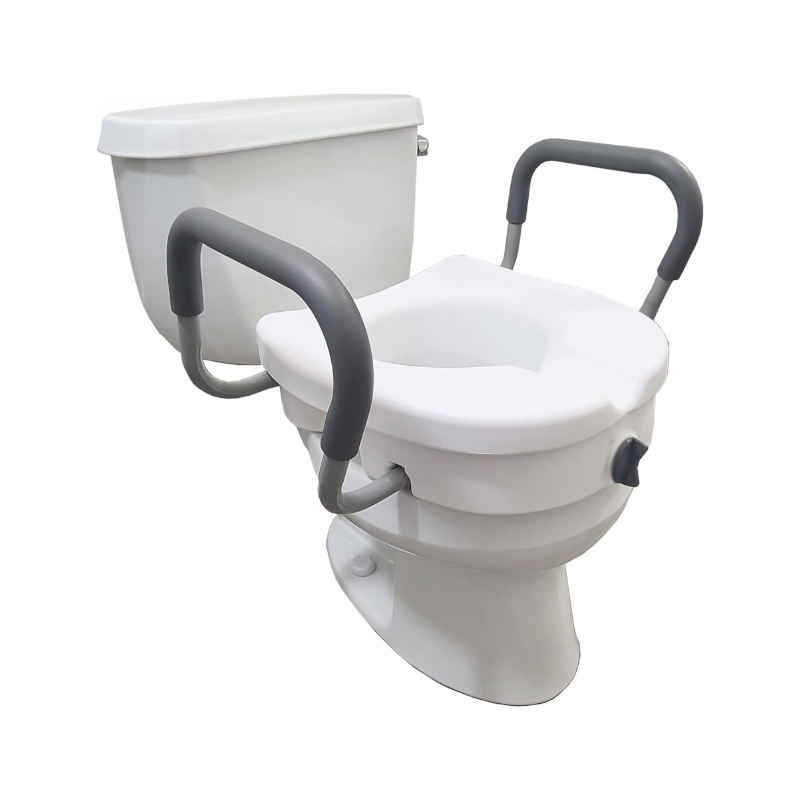 BA879 Toilet Seat Raiser with Handles
