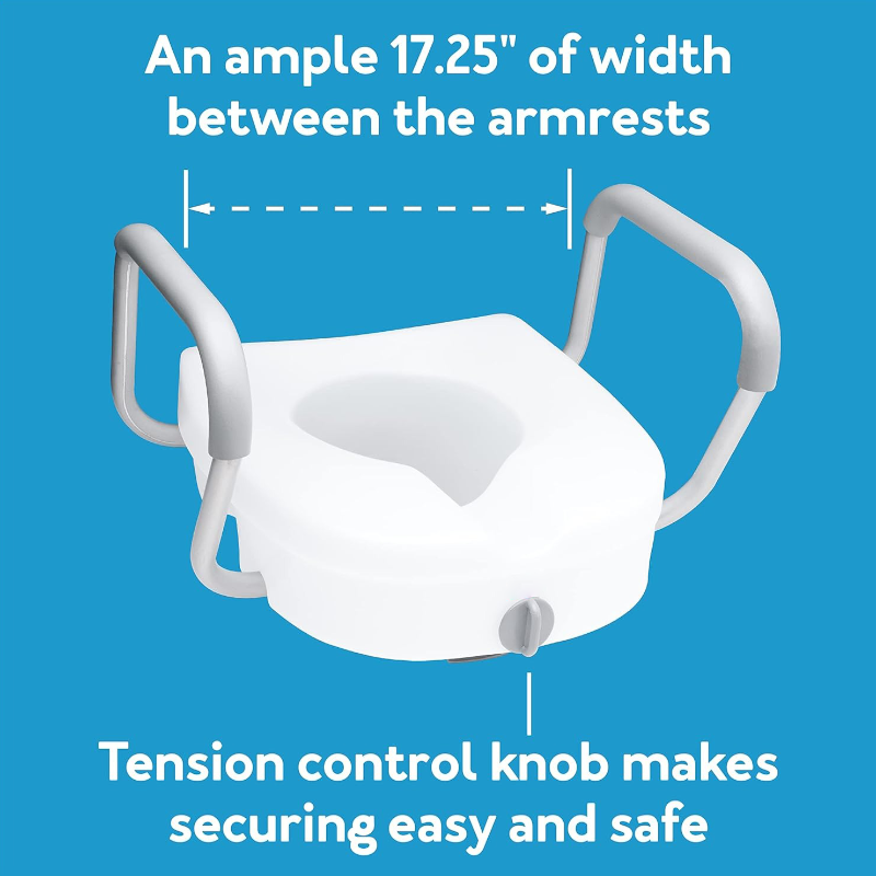 BA879 Rialzo per WC con maniglie