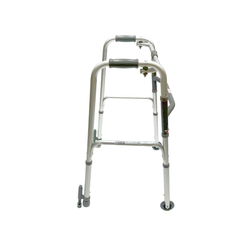 Andador plegable individual; Fijo; Ruedas delanteras fijas de 3