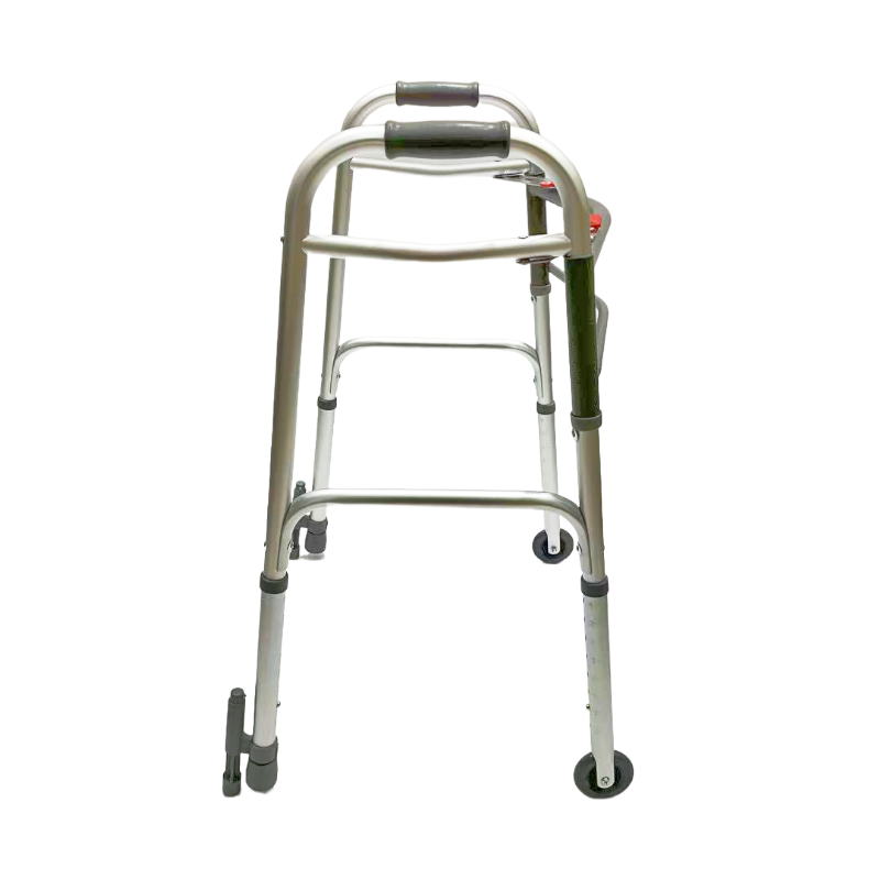 Déambulateur double pliable ; Fixe ; Roues avant fixes de 3