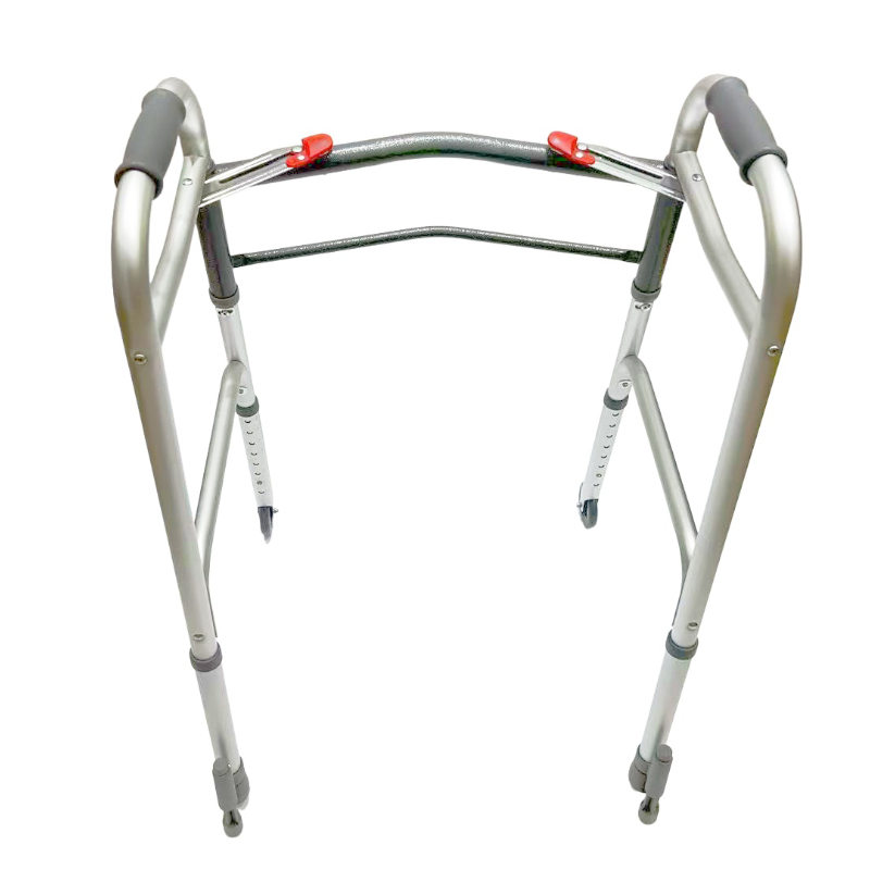 Déambulateur double pliable ; Fixe ; Roues avant fixes de 3