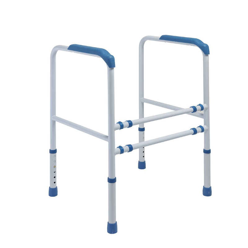 Bathroom Grab Bar, Bathtub Grab Bar,Toilet Surround Frame, Handrail with Adjustable Height and Width, Bathroom Toilet Support Grab Bar