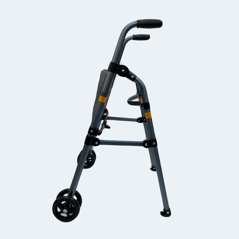 Легкие складные ходунки Космос Сохранитель Уокер для взрослых, пожилых людей и пожилых людей. Складные дорожные ходунки. Лыжные скольжения для поддержки мобильности.