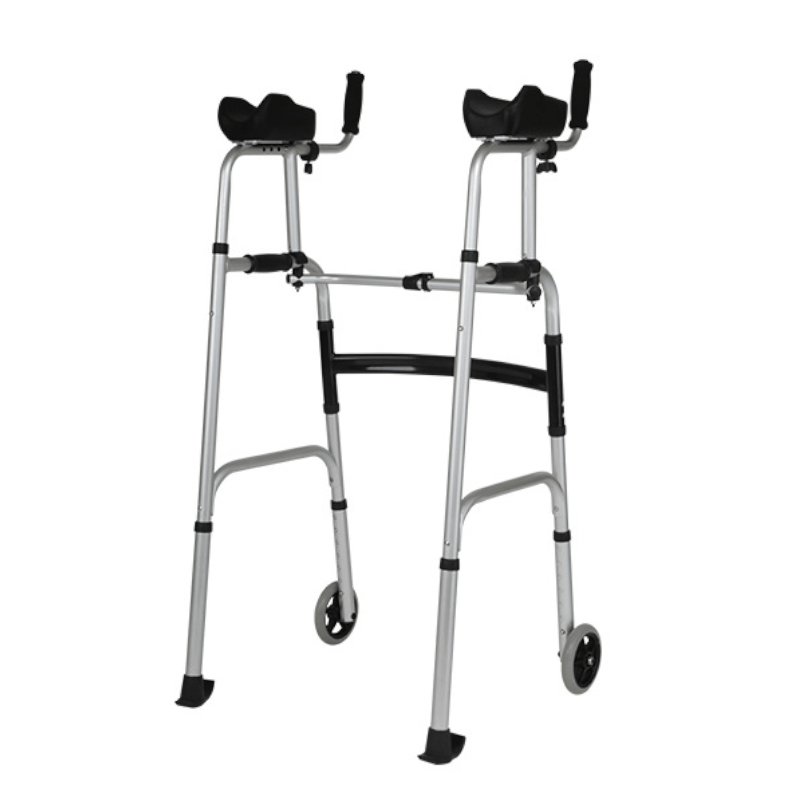 팔꿈치 받침대가 있는 경량 보행기