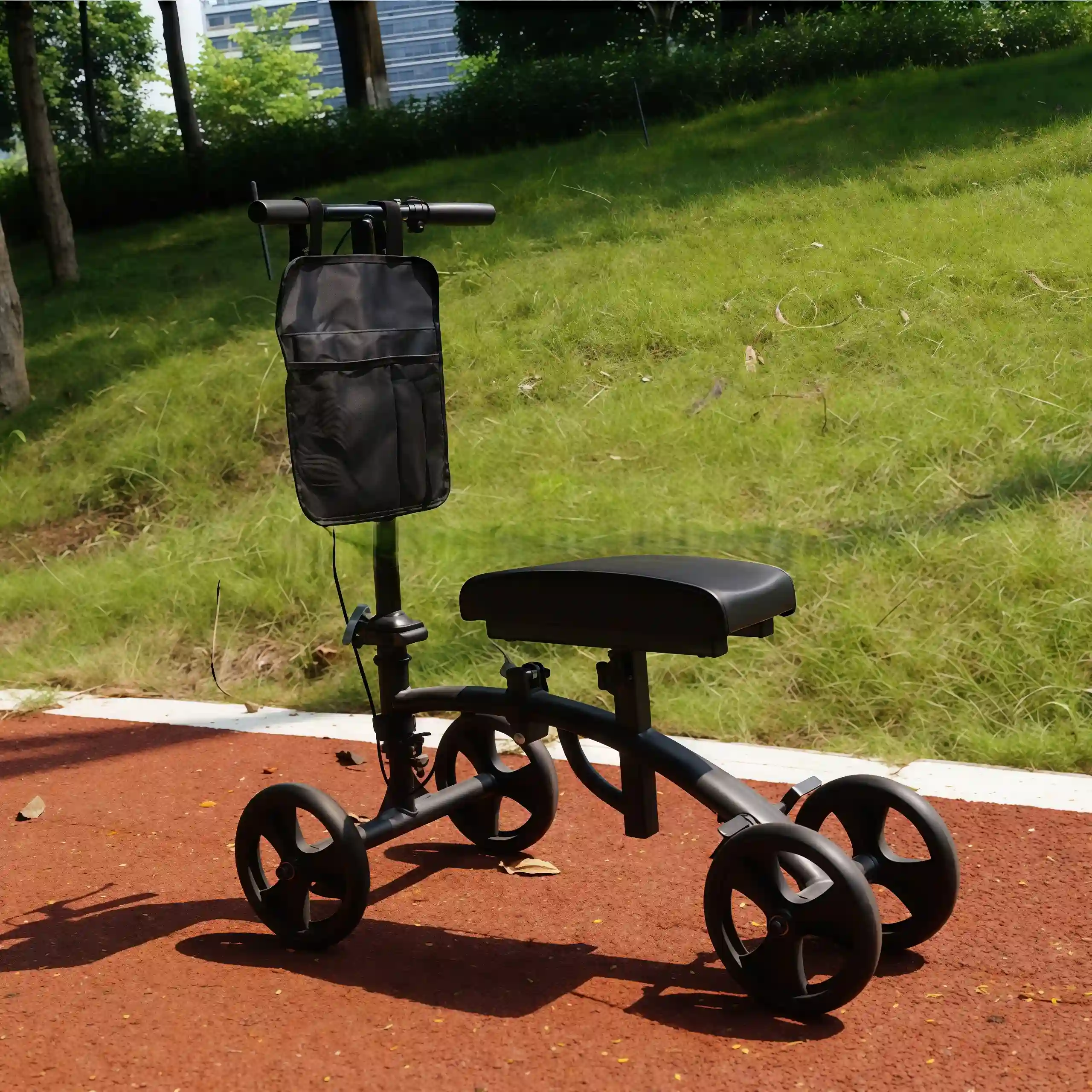Foldable Padded Seat Knee Walker