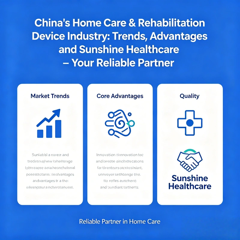Industria cinese dei dispositivi per l'assistenza domiciliare e la riabilitazione: tendenze, vantaggi e Sunshine Healthcare – Il vostro partner affidabile