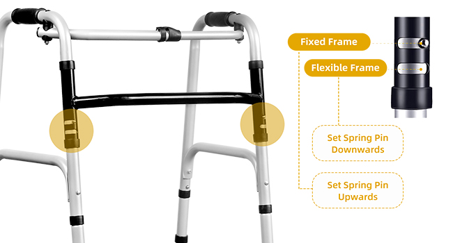 Aluminum folding Walker