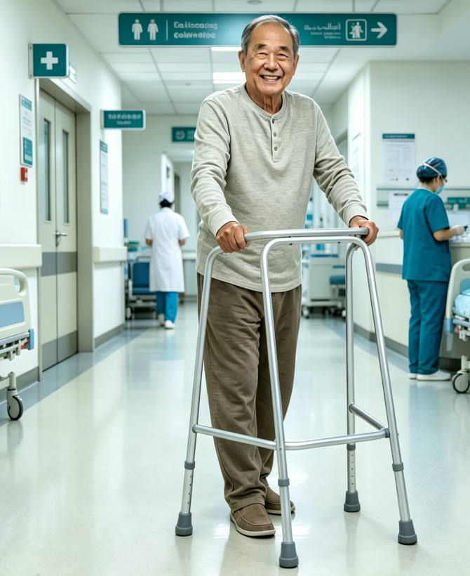 elderly walker