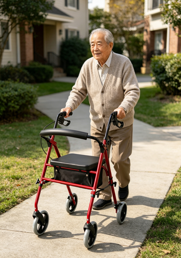 Multi Adjustable Rollator Walker Multi Adjustable Rollator Walker