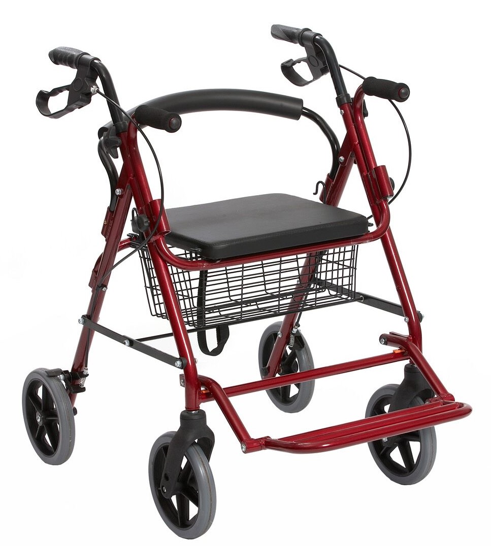 Functional Aluminum Rollator Functional Aluminum Rollator