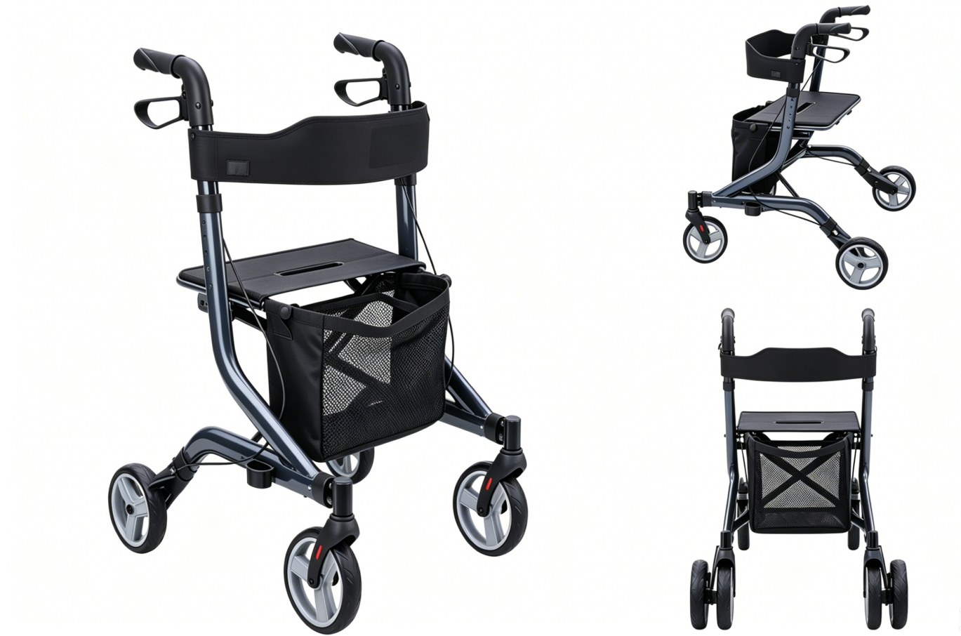 Rollator With Seat For Elderly Rollator With Seat For Elderly