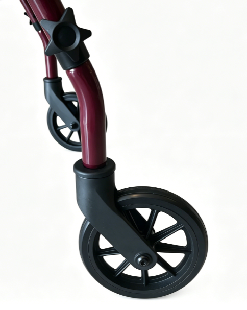 Height Adjustable Rollator with seat