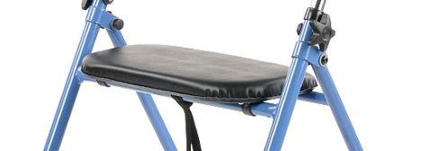 Two Wheeled Walker with Seat