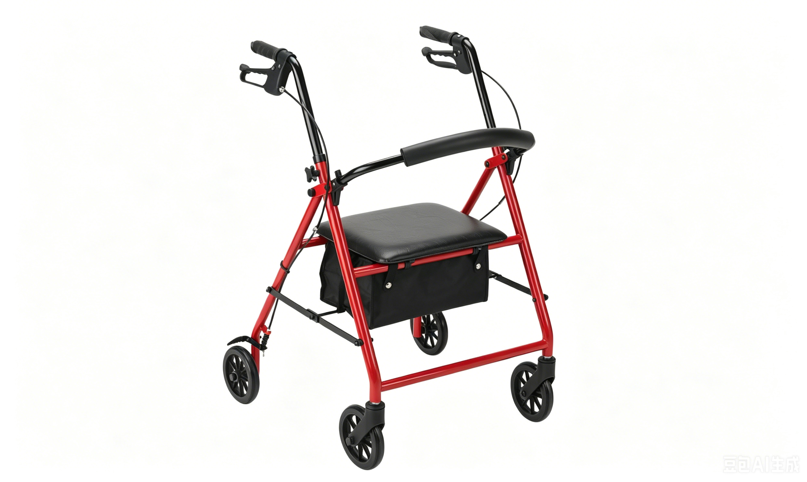 rollator With storage basket or bag. rollator With storage basket or bag.