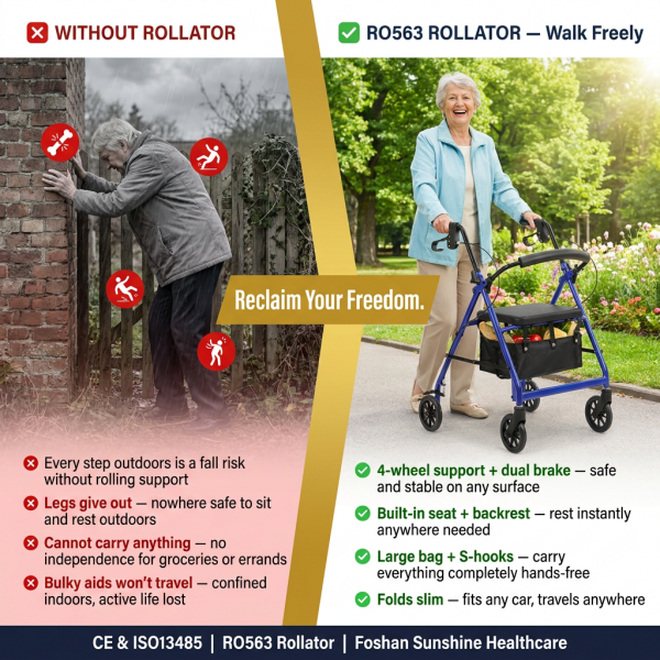 Aluminum Rollator Aluminum Rollator