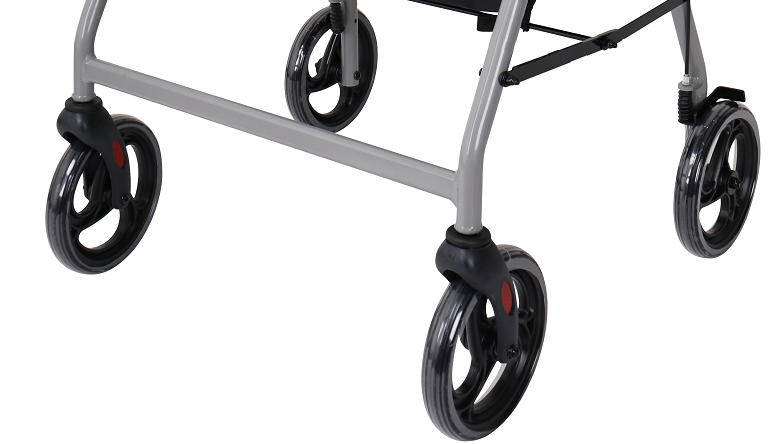 Hand Brake Equipped Bariatric Rollator
