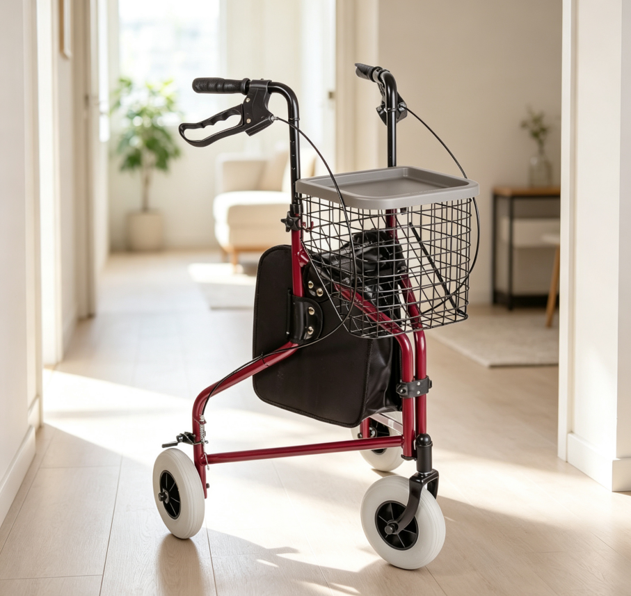 Three-Wheel Rollator