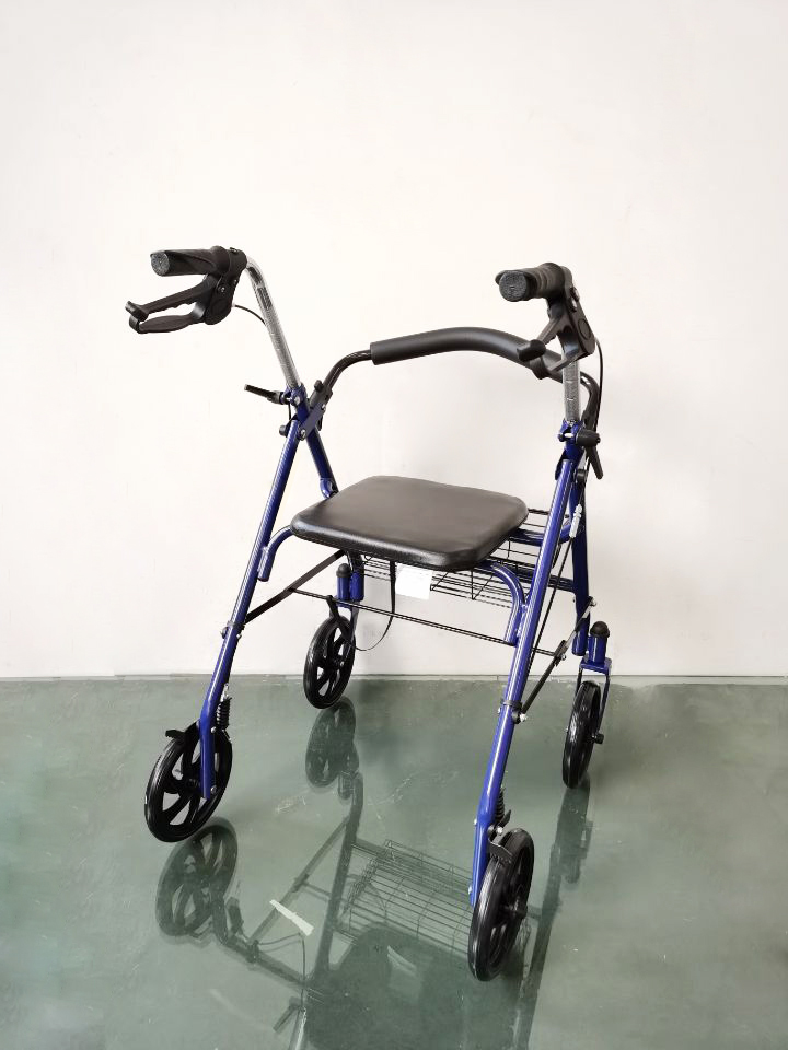 Steel Rollator with 8" Wheels