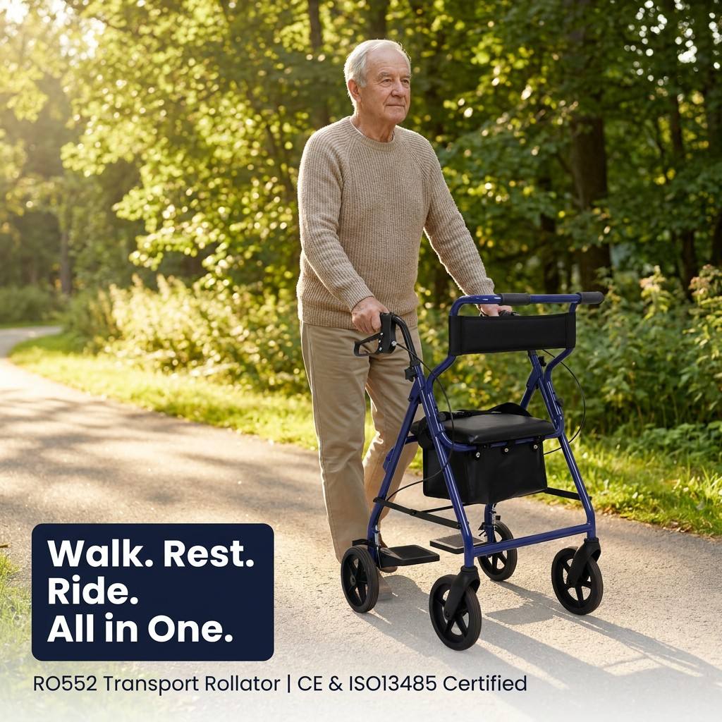 folding Aluminum Rollator