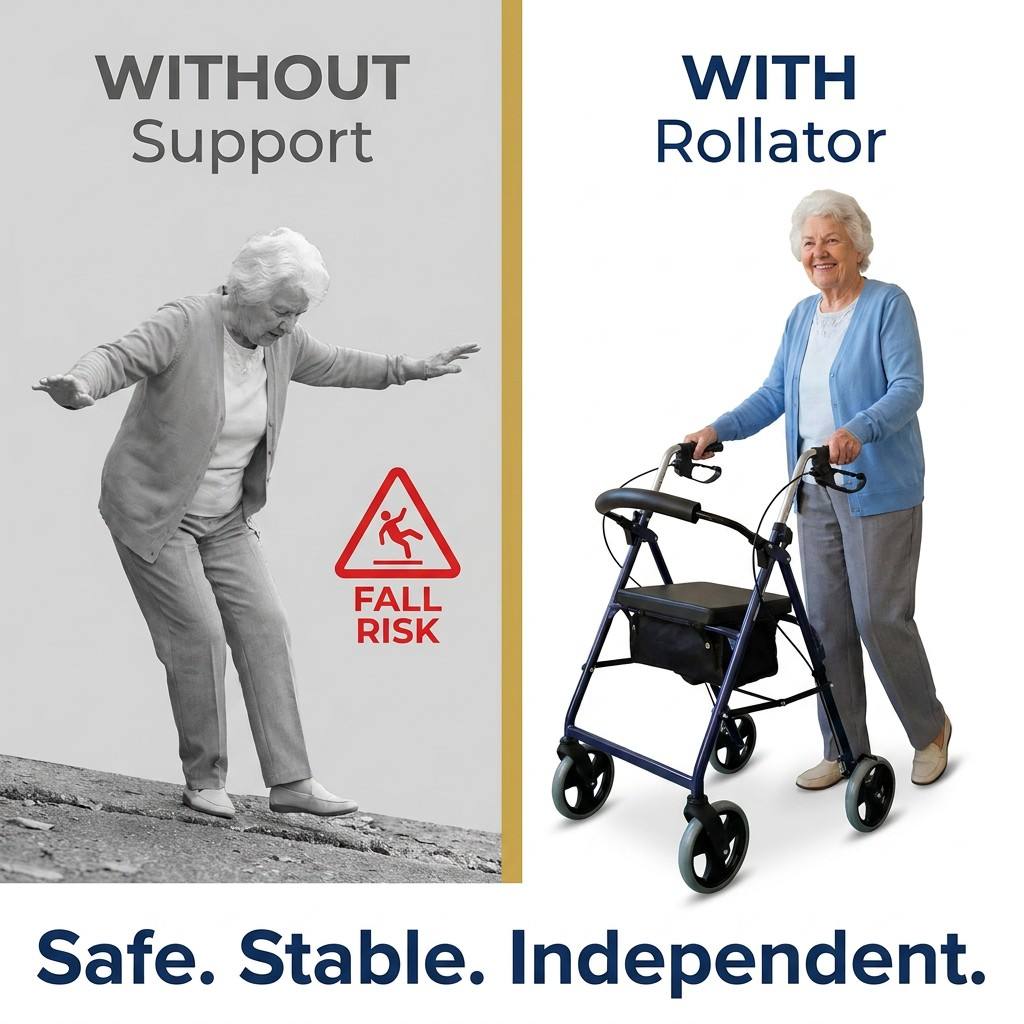 Aluminum Rollator