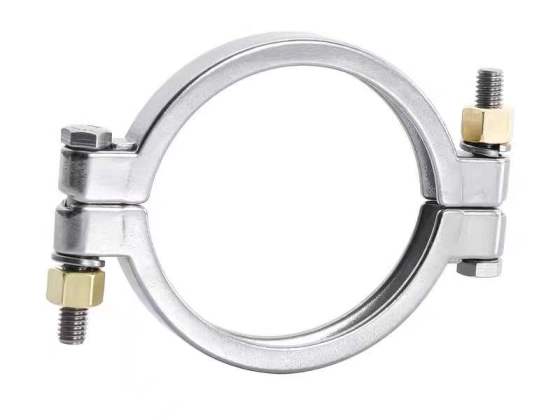 Stainless Steel TC High Pressure Double Bolts Clamp