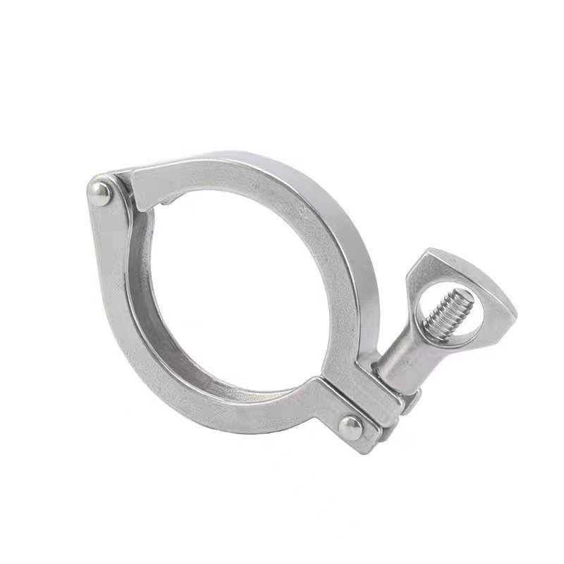 Stainless Steel TC Single Pin Sanitary Hinge Clamp