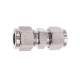 Steel Compression Tube Fitting 3/8 Inch Tube OD Adapter