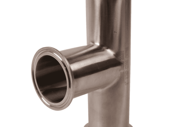 Stainless Steel Tri-Clamp Clover Tee Various Sizes