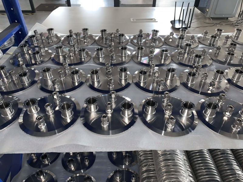 Stainless Steel Tri-Clamp Flat Lid Reducer SS304