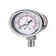 350 psi-Edelstahl-Manometer mit NPT-Adapter