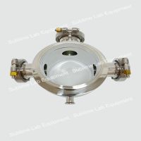 6×6 Inch Sanitary Column Weld 2×2inch TC Sight Glasses