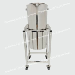 Stainless Steel Tri-Clamp Jacketed Material Column