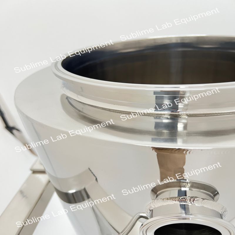 Stainless Steel Tri-Clamp Jacketed Material Column