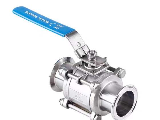 Sanitary Two Piece Ball Valve - Tri Clamp SS304