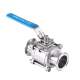 Sanitary Two Piece Ball Valve - Tri Clamp SS304