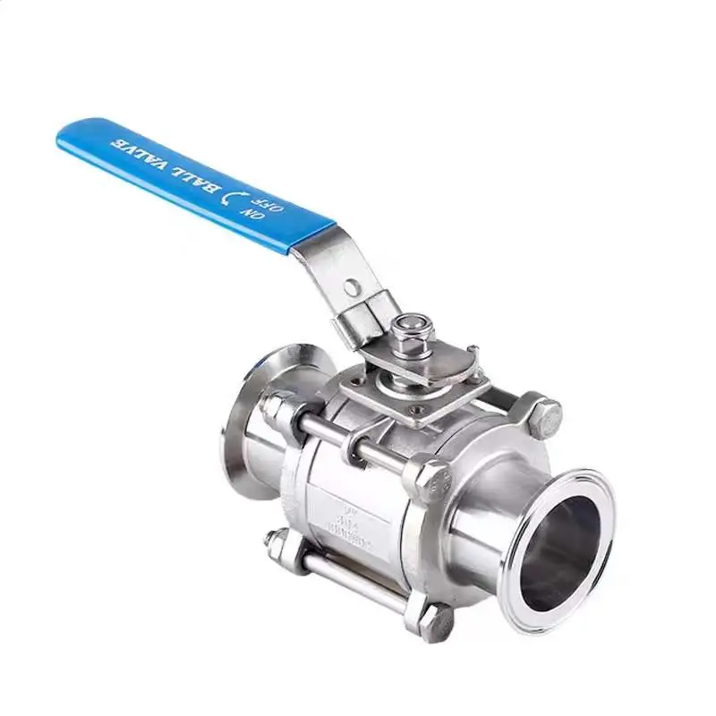 Válvula Esférica Sanitária de Duas Peças - Tri Clamp SS304