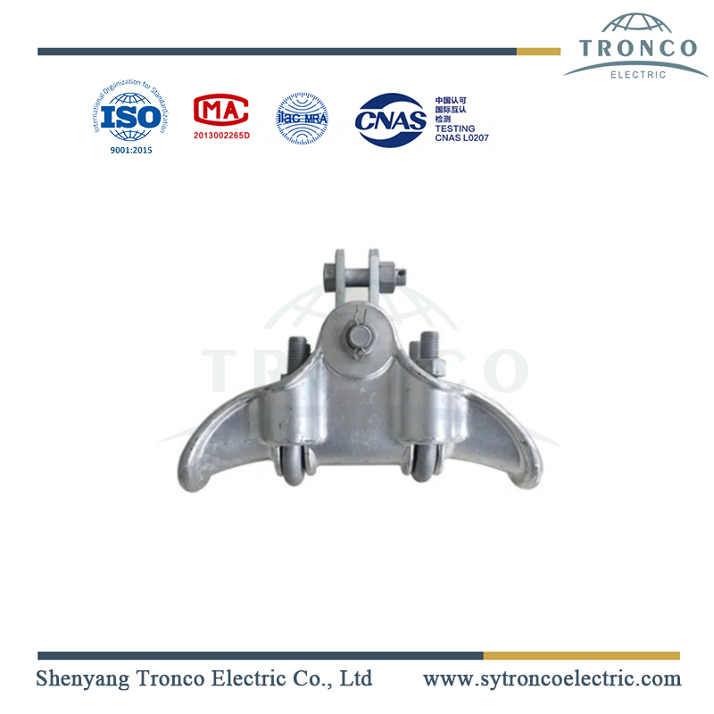 Morsetto di sospensione della linea di trasmissione