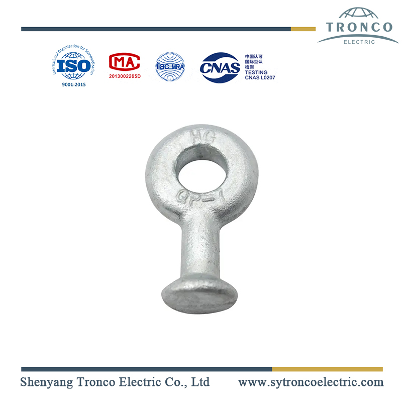 Occhio a sfera in acciaio forgiato