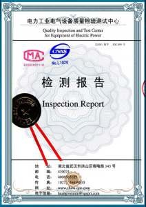 GLASS INSULATOR TYPE TEST REPORT