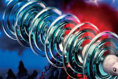 Test dell'impulso frontale ad onda ripida su isolatori ad alta tensione