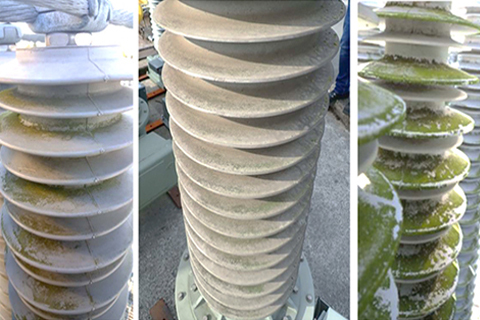 DIVERSE PRESTAZIONI DEGLI ISOLANTI INVECCHIATI TRA GRES PORCELLANA, VETRO E ISOLANTI COMPOSITI