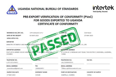 TRONCO ELECTRIC ISPEZIONE PVOC/COC PASSATA